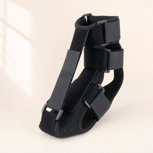 Dawnstep soft night splint, three-quarter view